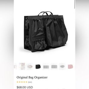 Black Baby Bag Organizer